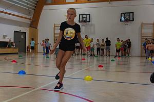 Zábavné dopoledne s prvňáky 4.9.2026, foto: K. Němečková Hospodářská, J. Švec