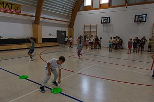 Zábavné dopoledne s prvňáky 4.9.2026, foto: K. Němečková Hospodářská, J. Švec