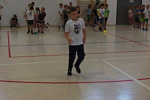 Zábavné dopoledne s prvňáky 4.9.2026, foto: K. Němečková Hospodářská, J. Švec