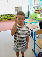 Zábavné dopoledne s prvňáky 4.9.2026, foto: K. Němečková Hospodářská, J. Švec