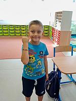 Zábavné dopoledne s prvňáky 4.9.2026, foto: K. Němečková Hospodářská, J. Švec