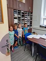 Zábavné dopoledne s prvňáky 4.9.2026, foto: K. Němečková Hospodářská, J. Švec