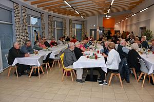 Vystoupení dětí na Setkání důchodců 7.3.2024, foto: Jan Švec