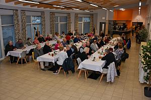 Vystoupení dětí na Setkání důchodců 7.3.2024, foto: Jan Švec