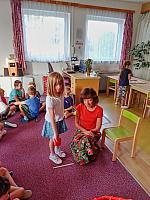 Zábavné dopoledne s prvňáky 6.9.2024, foto: Karla Němečková Hospodářská