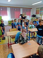Zábavné dopoledne s prvňáky 6.9.2024, foto: Karla Němečková Hospodářská