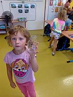 Zábavné dopoledne s prvňáky 6.9.2024, foto: Karla Němečková Hospodářská