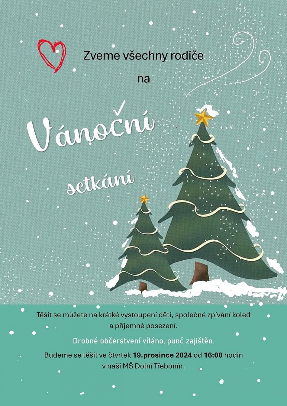 Vánoční setkání v MŠ 19.12.2024