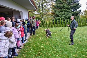 Ukázka výcviku služebního psa, foto: Jan Švec