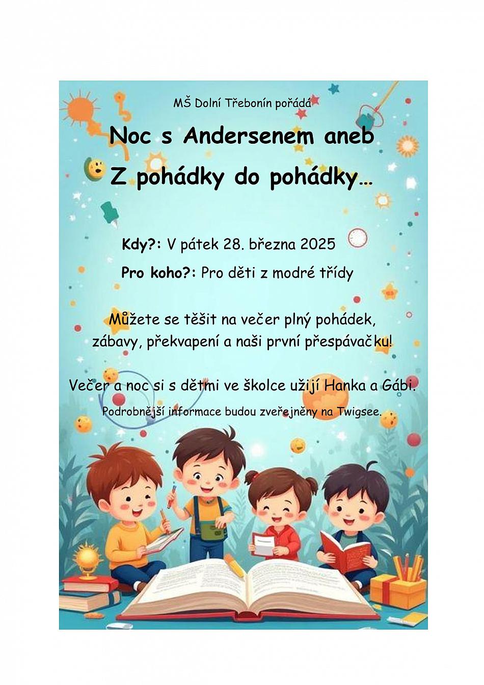 Noc s Andersenem 2025