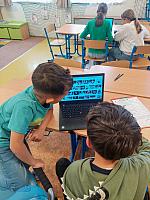 Hokej na kroužku Tvoříme nejen s knihou 15.5.2025, foto: M. Mičanová