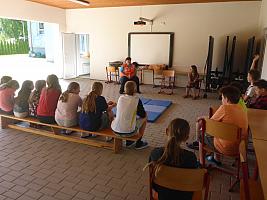 Den s první pomocí ve III. třídě 25.6.2025, foto: Z. Janouchová
