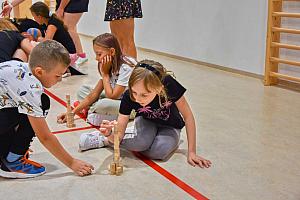 Zábavné dopoledne s prvňáky 5.9.2025, foto: Jan Švec